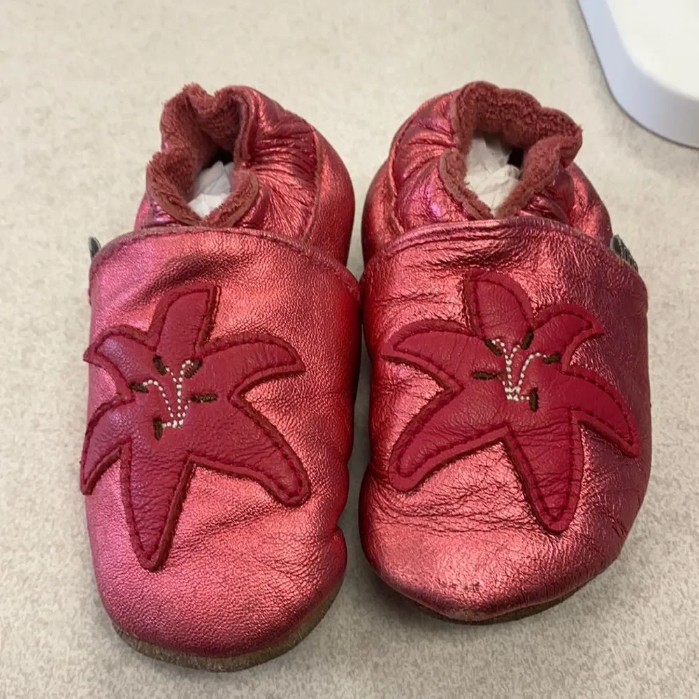 Melton Leather mocasines style baby shoes